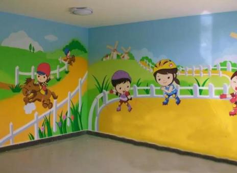  喜德幼儿园墙体彩绘制作流程及注意事项