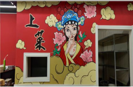 喜德墙体彩绘的发展和应用