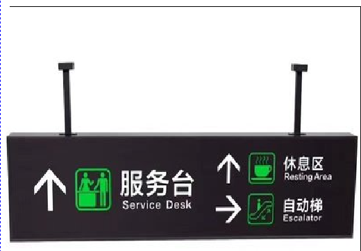  喜德吊牌灯箱制作流程。