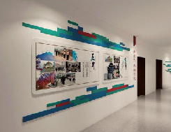  喜德企业文化墙用什么材料好？