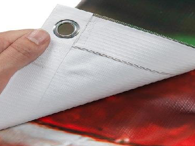  喜德喷绘和刀刮布的工艺区别。